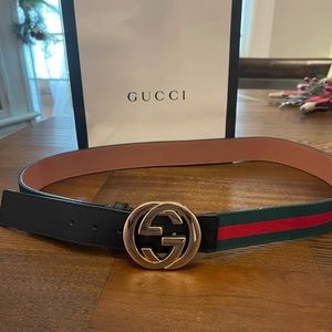 Men’s Gucci belt GG size 120 . US 36-38